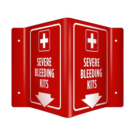 Aek Severe Bleeding Kits 3D Sign EN9487